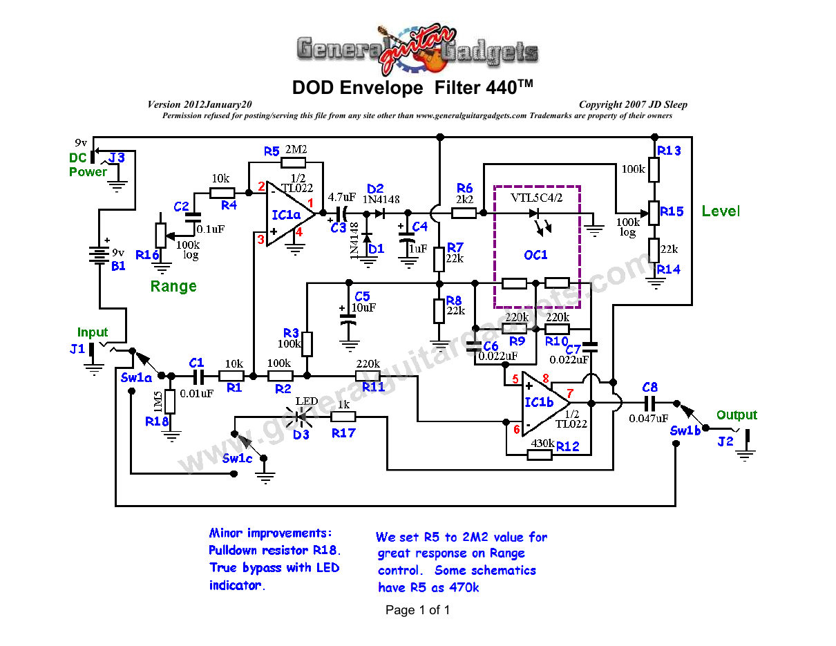 EF440 Schematic