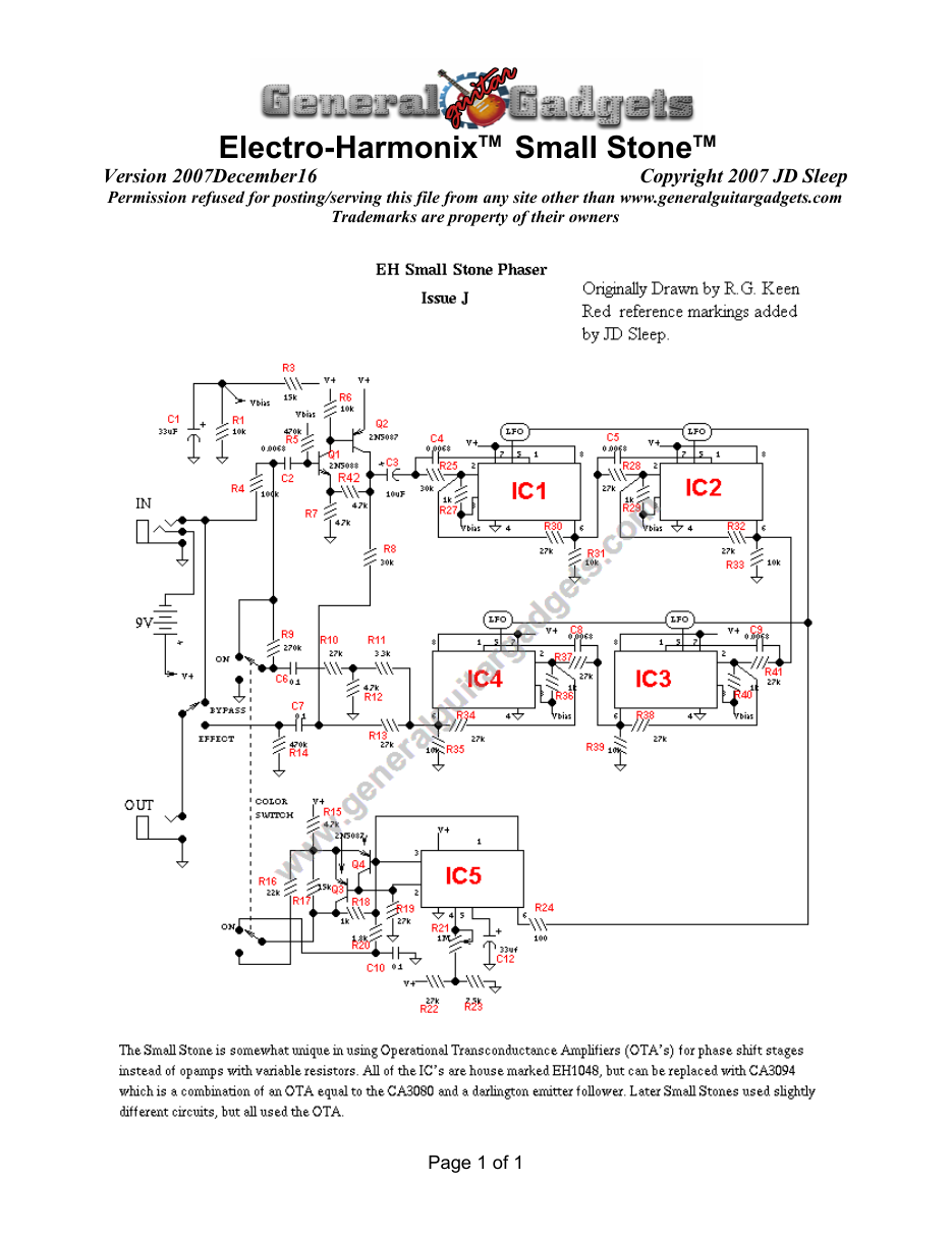 Small Stone Reference Schematic